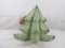 LARGE HAND SEWN CHRISTMAS TREE TABLETOP DECOR