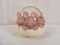 ATLANTIC MOLD VINTAGE CERAMIC BUNNY BASKET PLANTER