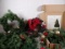 HUGE LOT OF CHRISTMAS GARLAND, WREATHS, AND BRANCH SAMPLE KIT.