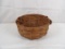 LONGABERGER ROUND HANDLED BASKET.  APPROX 10