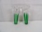 (2) MUSSY TUSSY VICTORIAN STYLE HAND VASES