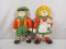 MCM STYLE JACK AND JILL WALL HANGING