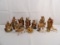 (15) ITALIAN RESIN NATIVITY FIGURES