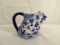 BLUE AND WHITE FROG CREAMER PITCHER