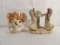 (2) ANGEL CANDLE HOLDERS