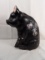 VINTAGE CHALKWARE PAINTED PIGGY BANK