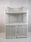 WICKER SHELF UNIT