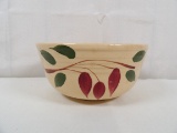 WATT OVENWARE BOWL IN RED BUD PATTERN
