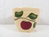 WATT OVENWARE BOWL IN APPLE PATTERN