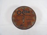 VINTAGE O-CEDAR POLISH MOP HEAD WITH TIN MARKED 