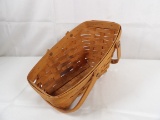 LONGABERGER SLANTED VEGETABLE BASKET / SLEIGH