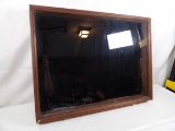 SHADOW BOX DISPLAY CASE WITH GLASS TOP
