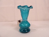 VINTAGE BLUE BUD VASE