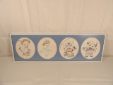 VINTAGE EMBROIDERED NURSERY ART
