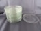 LOT OF (26) CLEAR GLASS PLATES