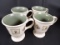 SET OF (4) PFALTZGRAFF NATUREWOOD COFFEE CUPS
