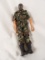 G.I. JOE ACTION FIGURE WITH CAMO FACE PAINT