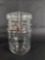 SMALL VINTAGE ATLAS E-Z SEAL JAR WITH GLASS LID AND WIRE CLOSURE