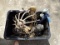 HUGE BOX OF MISC OUTDOOR DECOR