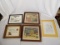 LOT OF (5) ASSORTED FRAMED ART INCLUDING PRINTS AND CROSS STITCH