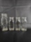 LOT OF (4) VINTAGE MILK BOTTLES