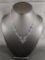 STERLING AGATE NECKLACE