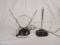 LOT OF (2) RCA RABBIT EAR TELEVISION ANTENNAS