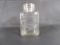 VINTAGE SQUARE SUNNY BROOK COFFEE GLASS JAR