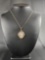 VINTAGE STYLE 1928 BRAND NECKLACE WITH FLOWER DETAIL