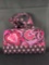BELVAH QUILTED MAKEUP BAG SET