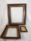 LOT OF (3) VINTAGE FRAMES