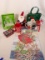 HUGE LOT OF MISC CHRISTMAS DECOR AND GIFTS