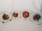 LOT OF (4) AVON CHRISTMAS COLLECTORS PLATES