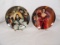 LOT OF (2) W. S. GEORGE GONE WITH THE WIND: GOLDEN ANNIVERSARY SERIES PLATES FEATURING SCARLETT