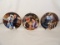 LOT OF (3) W. S. GEORGE GONE WITH THE WIND: GOLDEN ANNIVERSARY SERIES PLATES FEATURING ASHLEY