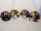 LOT OF (4) W. S. GEORGE GONE WITH THE WIND: GOLDEN ANNIVERSARY SERIES PLATES FEATURING RHETT