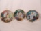 LOT OF (3) BRADFORD EXCHAGE GARDEN BLESSING COLLECTORS PLATES
