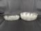 LOT OF (7) AMERICAN PRESCUT RELISH DISHES
