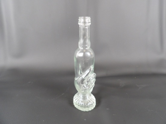 VINTAGE FIGURAL HAND  BOTTLE