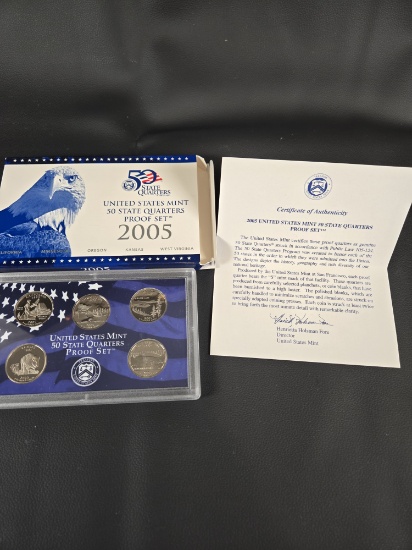 2005 UNITED STATES MINT QUARTER SET