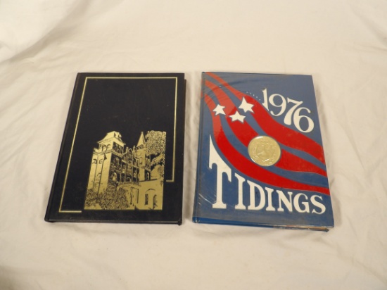 LOT OF (2) YEARBOOKS