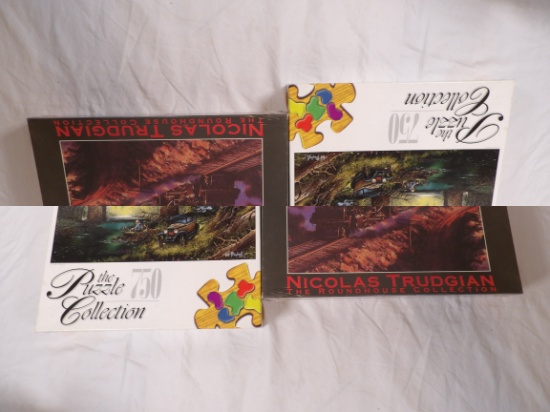 LOT OF (2) JIGSAW PUZZLES UNOPENED IN BOXES