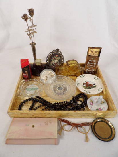 LOT OF APPROX (16) LADIES DRESSER ITEMS