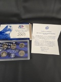 2005 UNITED STATES MINT QUARTER SET