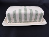 PFALTZGRAFF NATUREWOOD COVERED BUTTER DISH