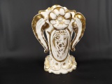 VINTAGE HAND PAINTED PORCELAIN VASE