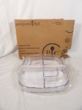 PAMPERED CHEF LARGE SQUARE COOL AND SERVE