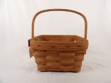 MEDIUM SQUARE LONGABERGER BASKET WITH SWING HANDLE