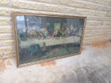 VINTAGE PRINT OF THE LAST SUPPER