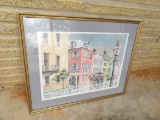 RAINBOW ROW PRINT BY EMERSON TITLED 